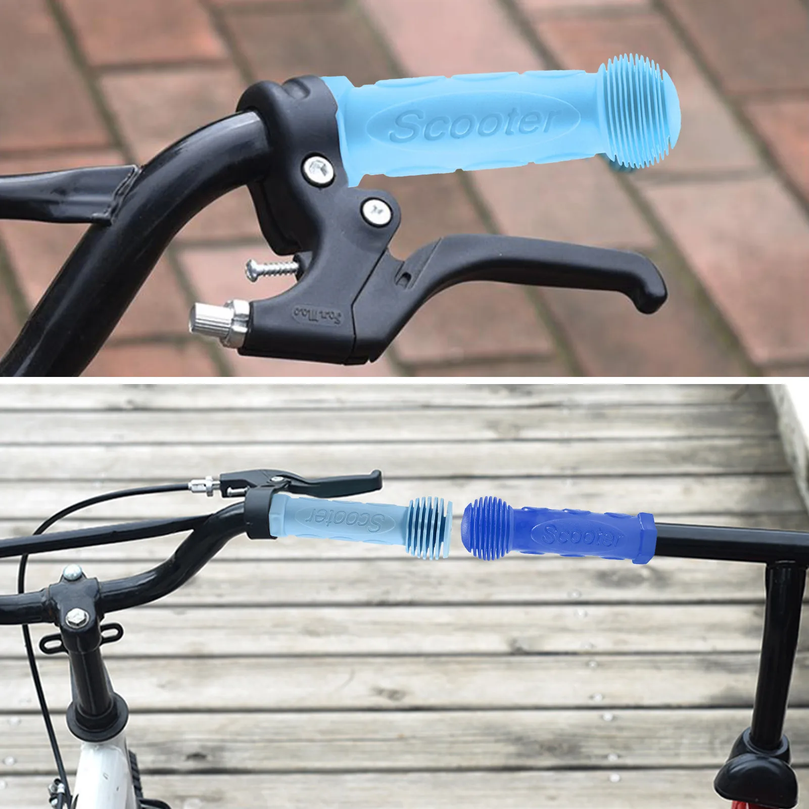 

Children's Scooter Handlebar Anti-slip Soft Rubber Sleeve Universal Handle Baby Carriage Bicycle Accessories