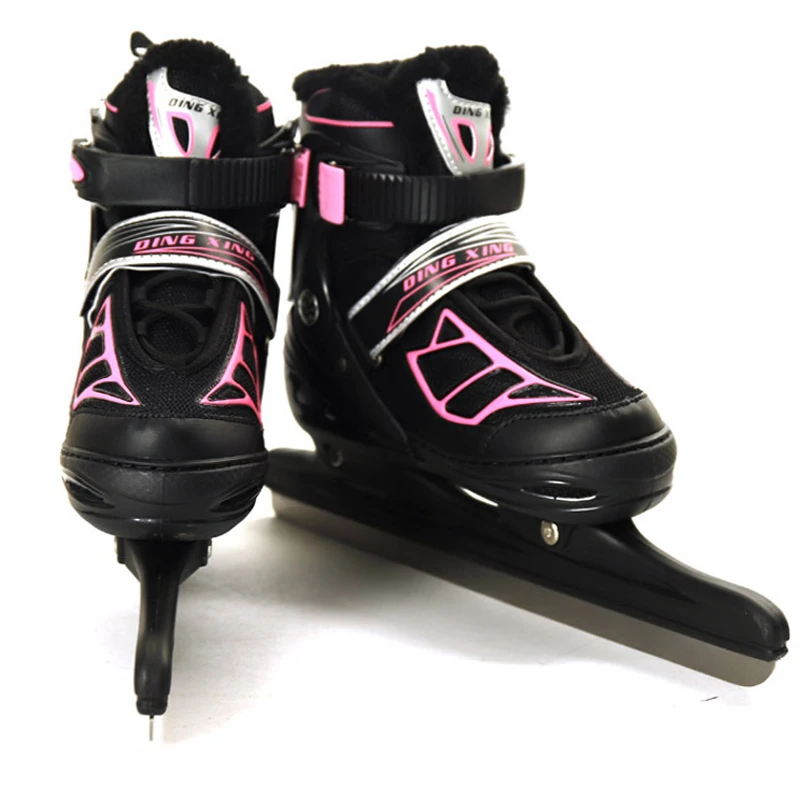 1 пара зимние коньки для взрослых с лезвием льда шариковый нож обувь скоростного