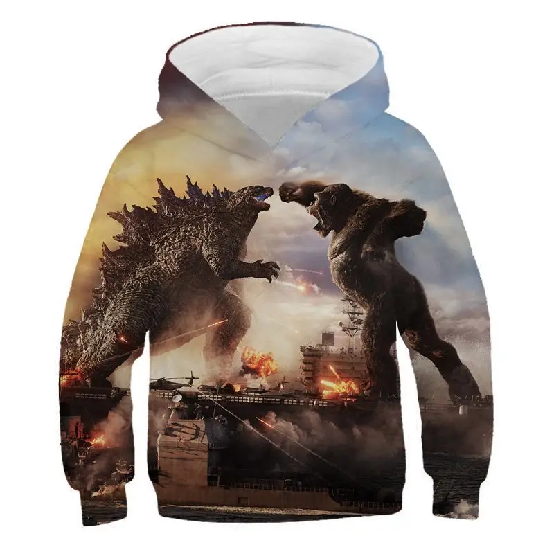 

Baby Boys Autumn Fashion Children Outwear merican Movie Huge Graphics Oversized Hoodie Casual Kids Clothes Novelty Coat Sweaters