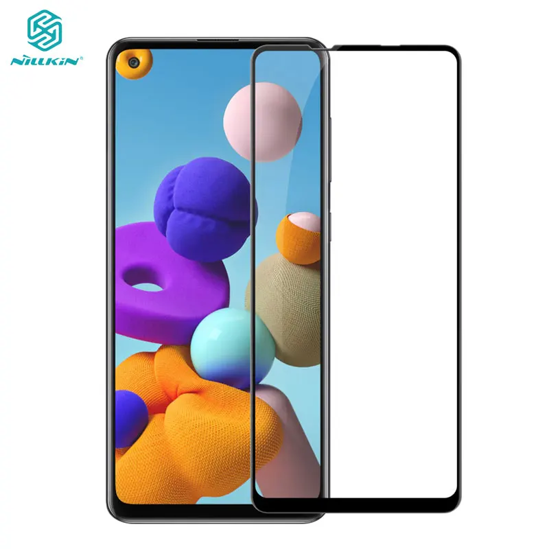 Для Samsung Galaxy A21S стекло Nillkin CP + Pro антибликовое защитное закаленное для