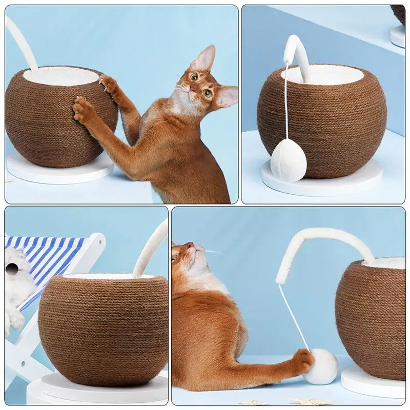 

1Pc Scratch Ball Toy Creative Cat Supply Scratching Toy for Kitten Cat