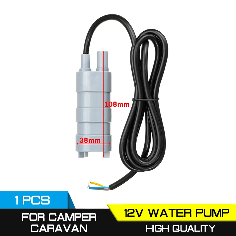 

12V Motorhome High Flow Submersible Water Pump Whale Pump For Camper Caravan