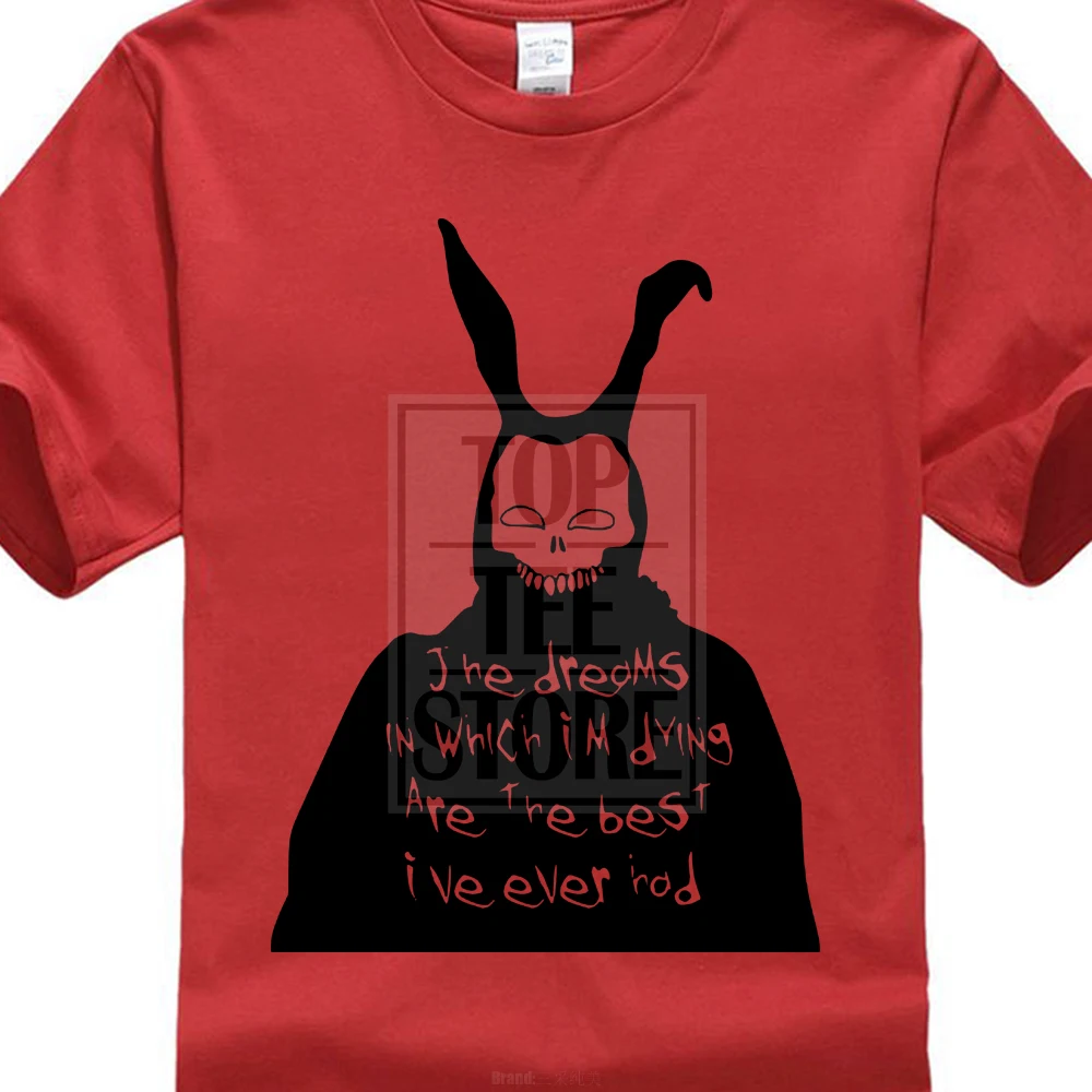2017 Мужская футболка Donnie Darko-Frank Rabbit All с 3D принтом мужские футболки из 100% хлопка