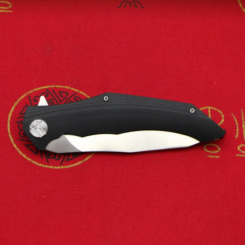 

LOVOCOO ASYM + METRIC D2 Blade G10 Handle Flipper Folding Knifes Outdoor Camping Hunting Pocket Fruit EDC Tools Survival
