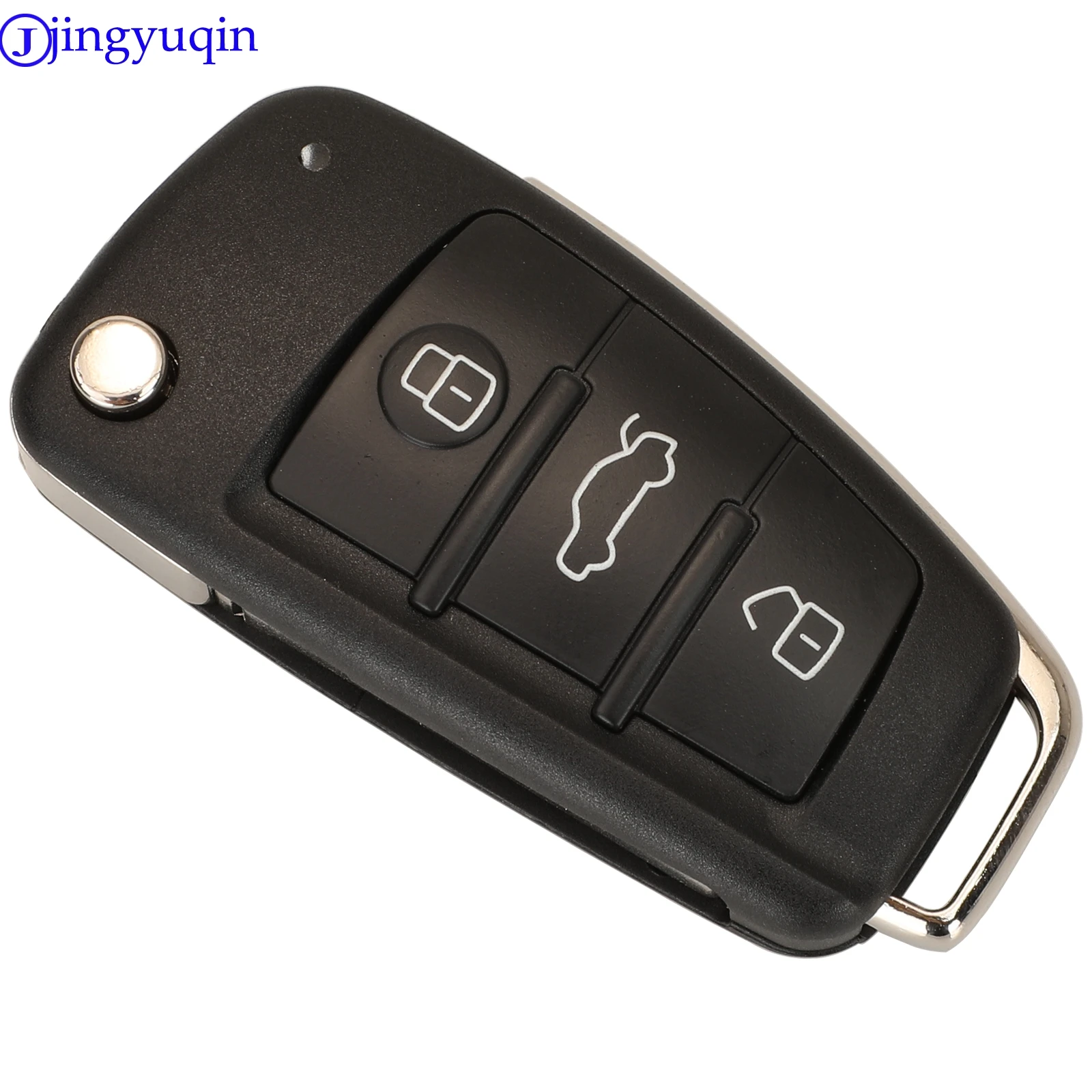 Jingyuqin для Audi A4 2004-2008 складной 3 кнопки 433 МГц ID48 чип Fccid:8E0837220E/220Q/220K - купить по