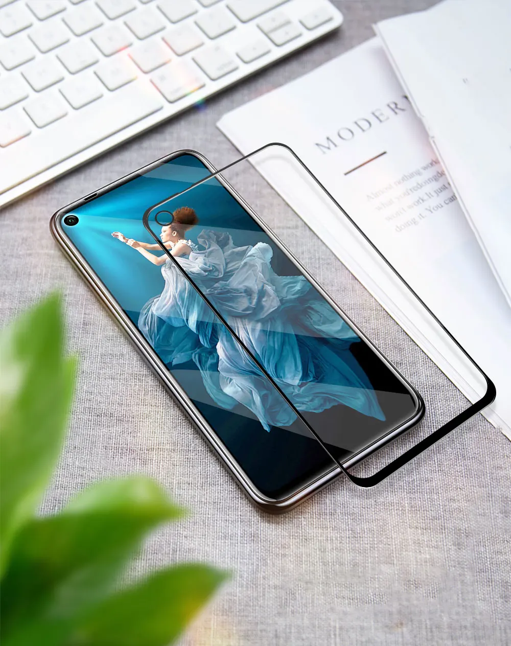 Hacrin для huawei Honor 20 закаленное Стекло закругленный край 3D полное покрытие Стекло пленка для Honor 20 20 Pro 20 Lite 20i Экран протектор