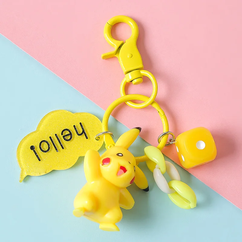 2019 новый высококачественный мультяшный милый брелок &quotПикачу&quot в стиле аниме с