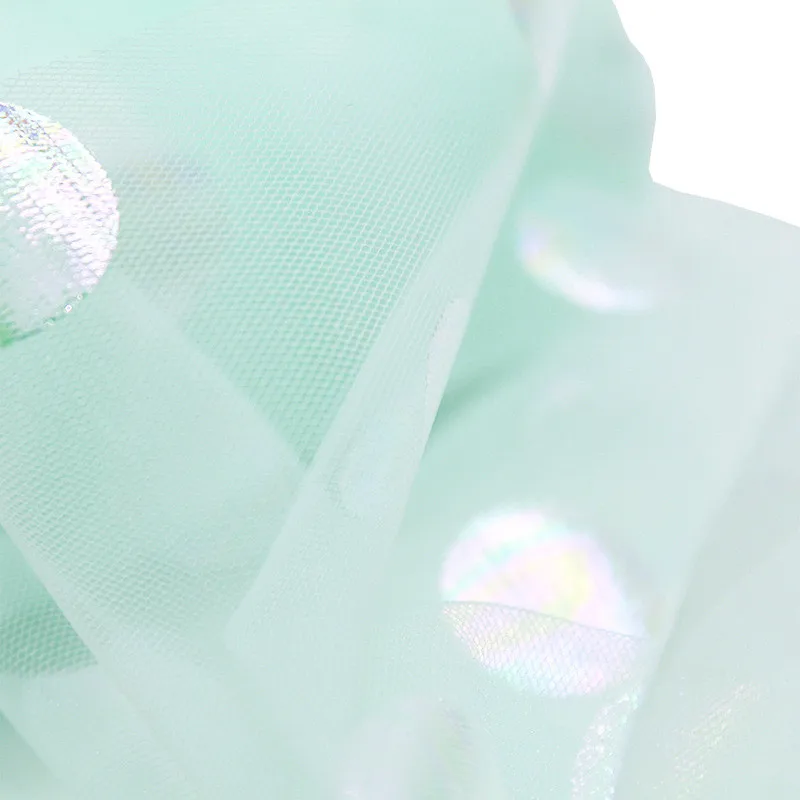 Иллюзия Цвет Специальный класс тюль рулон ткани DIY Детский душ стол юбка вечерние