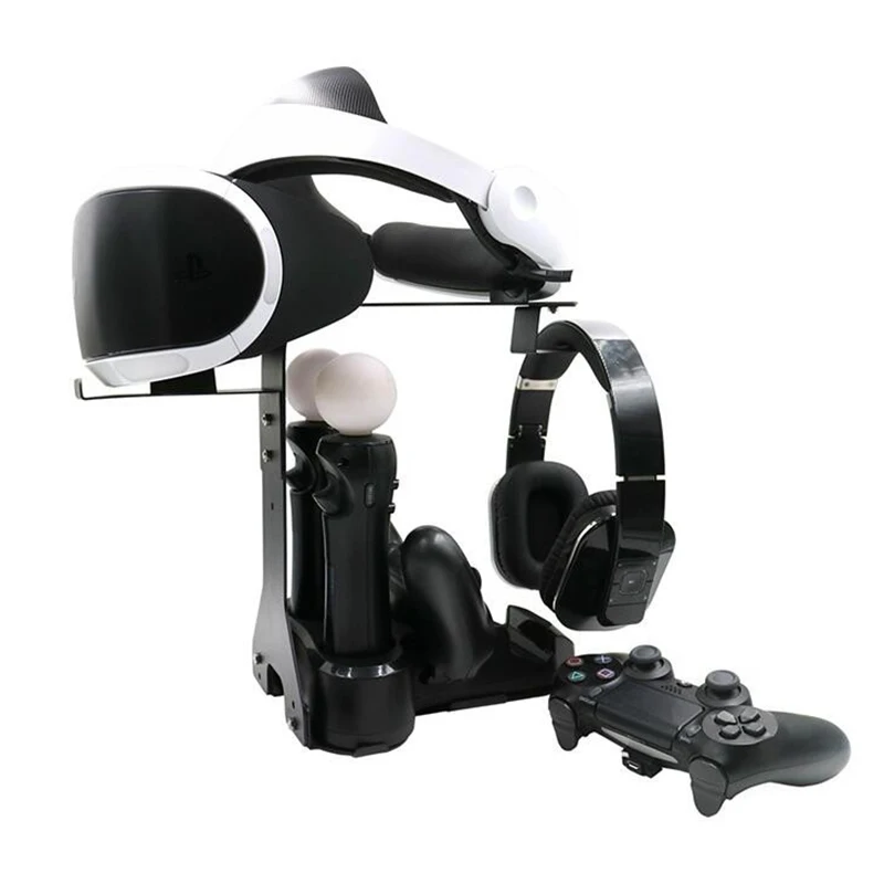 Полный-игра аксессуары с 5в1 Vr стенд Ps4 Move контроллер зарядные устройства для Ps