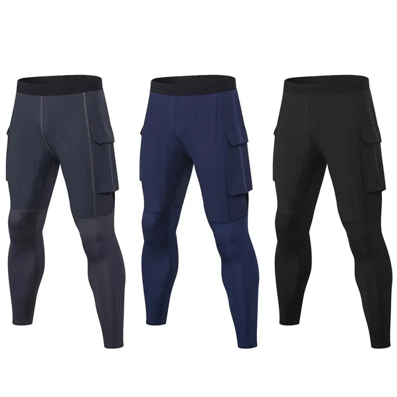 

Men's Fitness Pants Casual Sports Running Quick-drying Sweatpants Fashion Slim Training Pants With Pockets
