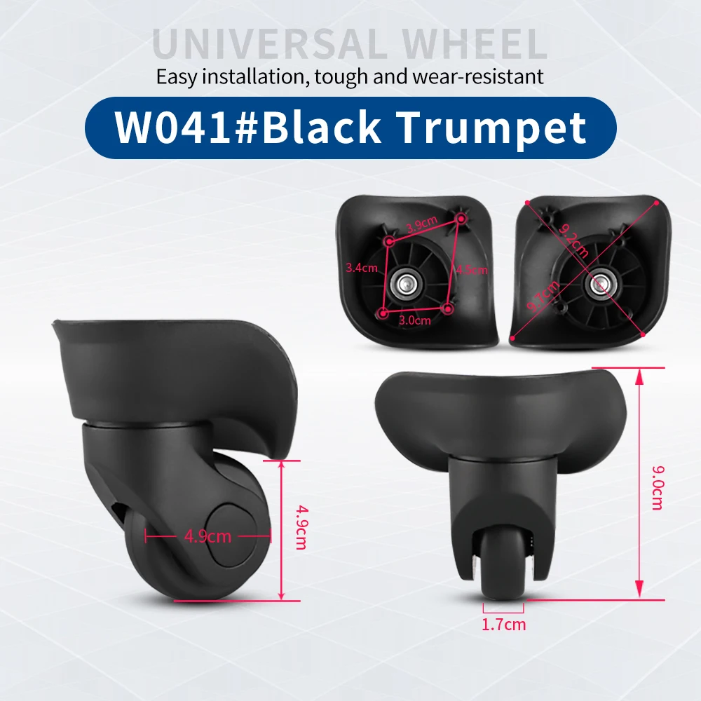 TANGYIPIN Americon Trovel Password box pulley wheel wheel accessories pull bar box universal wheel accessories wheel luggage