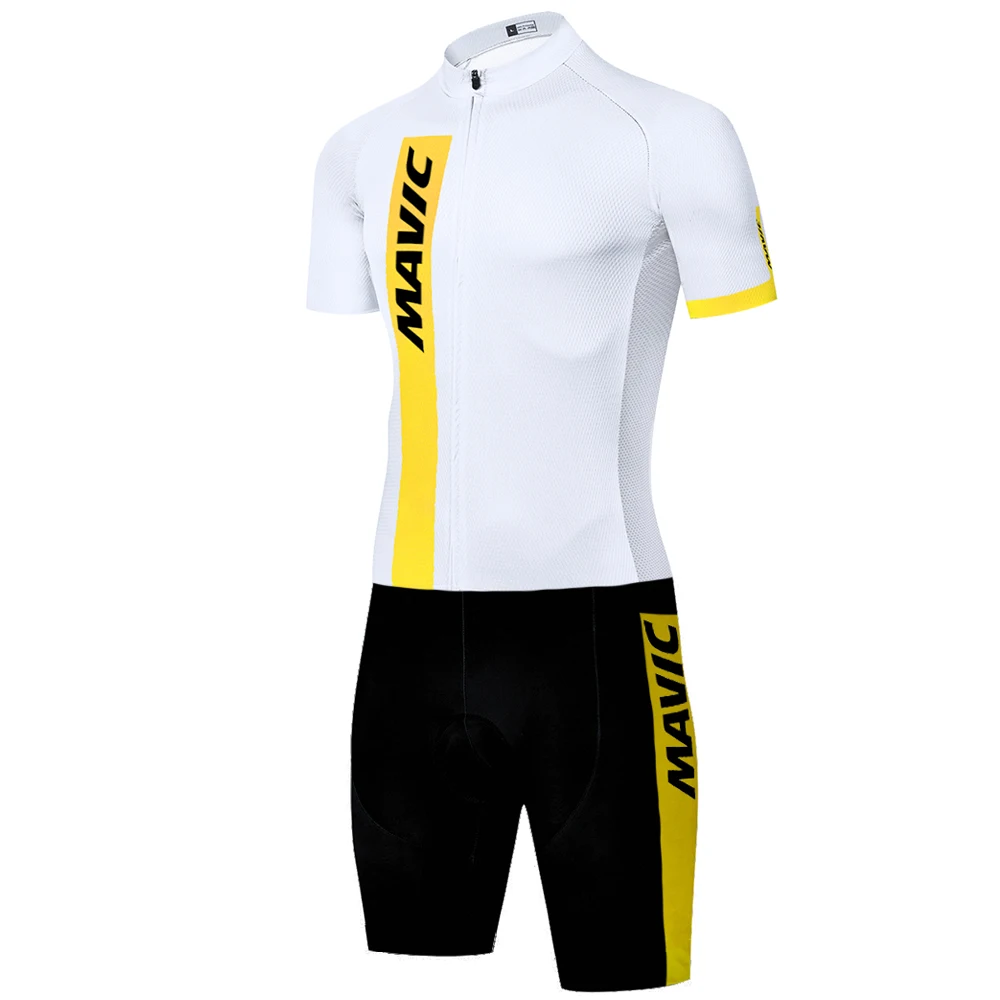 Новый спортивный костюм MAVIC skinsuit для велоспорта мужской из спандекса триатлона