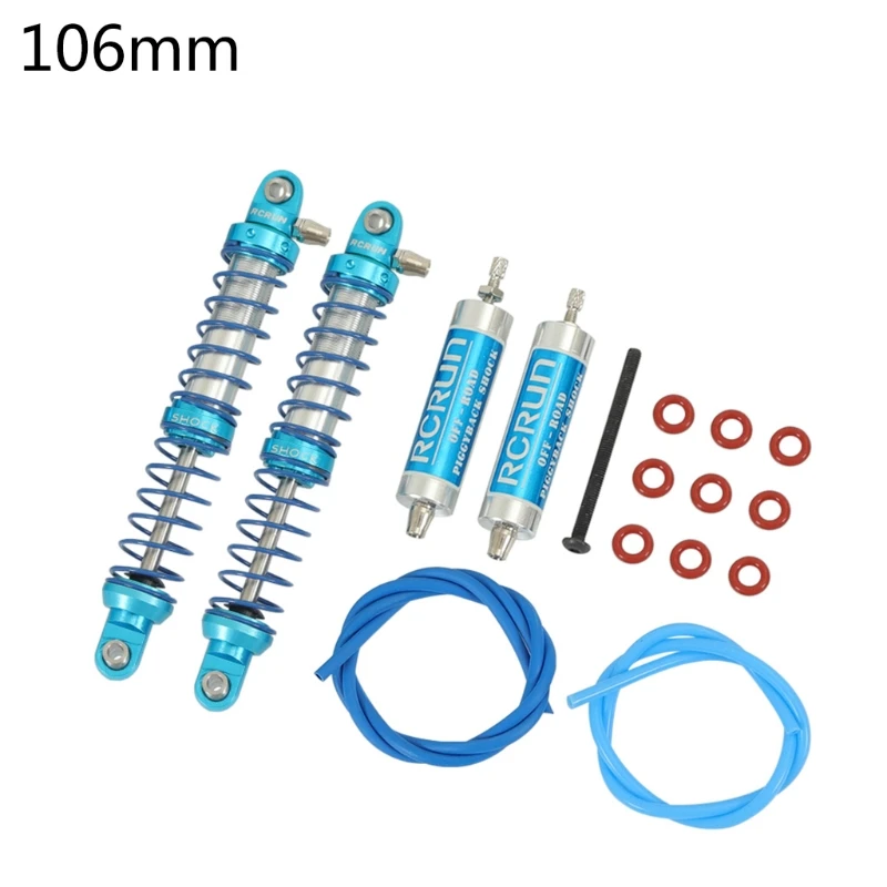 

80/86/90/96/100/106/113/123mm Negative Pressure Hydraulic Metal Shock Absorber for RC Rock Crawler Car Modified Accessories Part