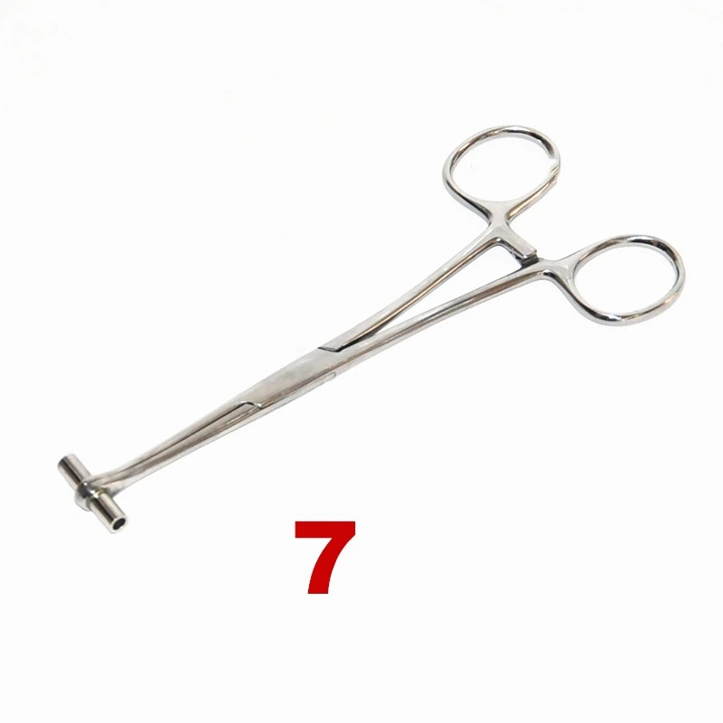 Нержавеющая сталь тело живот ухо язык Перегородка губ пирсинг инструмент