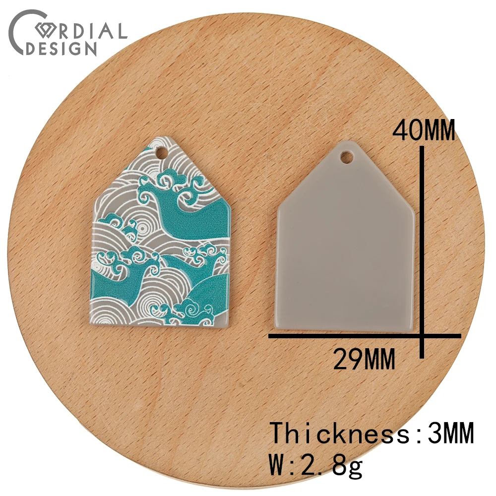 

Cordial Design 50Pcs Earrings Making/Connectors/Jewelry Findings & Components/DIY Pendant/Hand Made/Charms/Jewelry Accessories