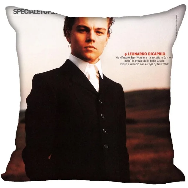 Чехол для подушки Leonardo DiCaprio чехол украшения дома невидимый на молнии украшение