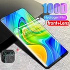 Для redmi Note 9 S закаленное стекло xiaomi redmi Note 9 9 S Защита для экрана камеры Гидрогелевая защитная пленка redme Not 9 9 S стекло