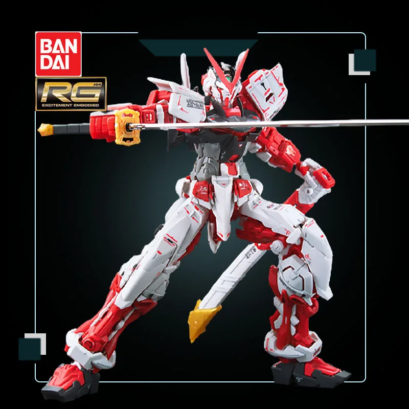 

Bandai Gundam RG 19 1/144 Astray Red Red heresy, confused, Anime Action Figures assembled Gundam Ornaments Decoration