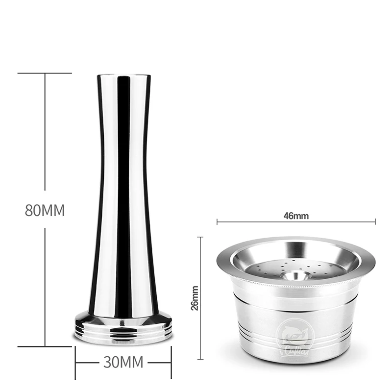 

New Coffee Capsule For K-Fee Practical Stainless Steel Coffee Tamper Refillable Coffee Capsule Pod Cup Reusable Coffee Filter