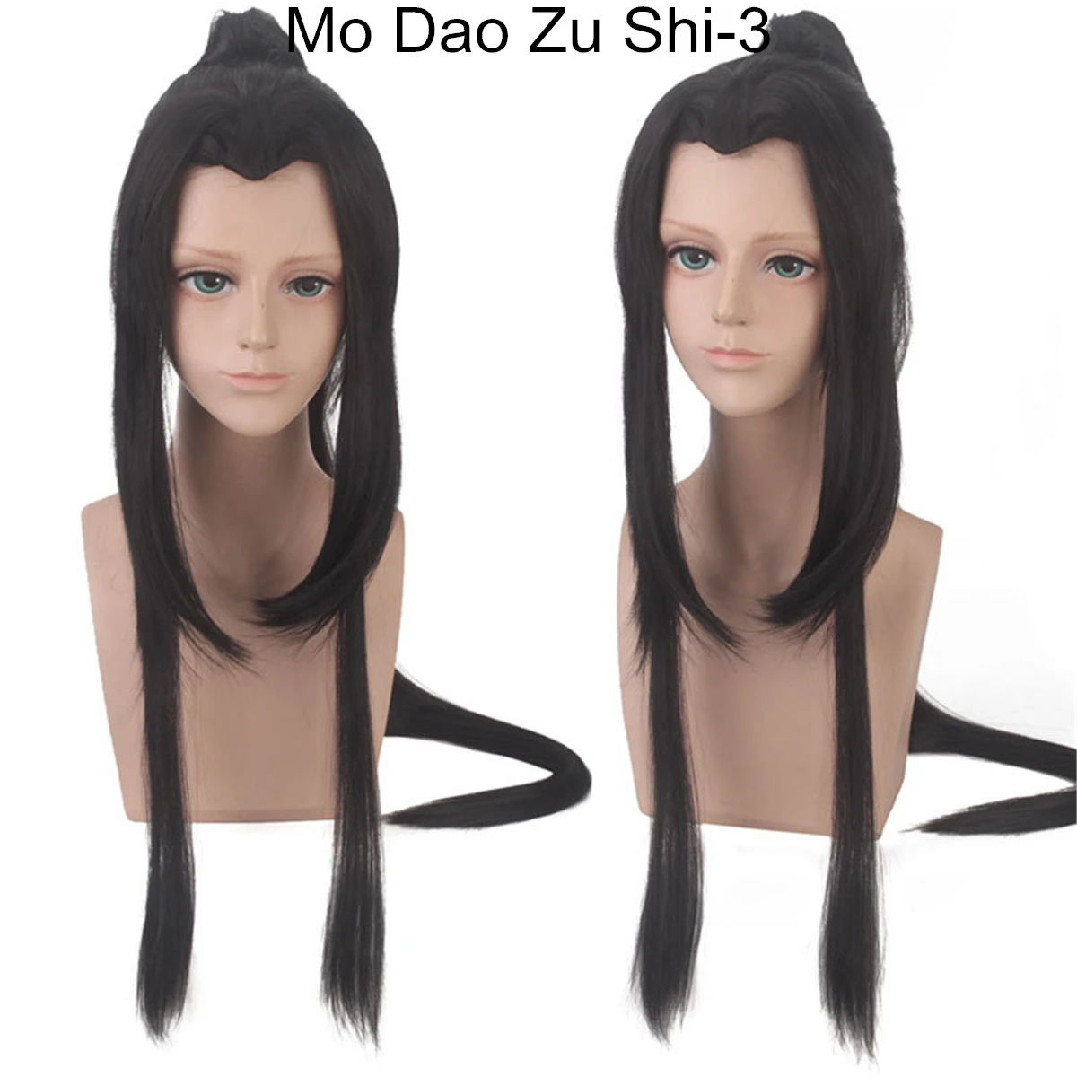 Wei Wuxian Jiangcheng Lan Wangji Wig Cosplay Mo Xuanyu Mo Dao Zu Shi Anime Grandmaster of Demonic Cultivation Cosplay Halloween