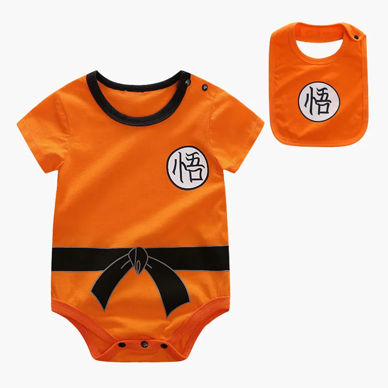 Дракона фигурки из ИГРЫ DRAGON Ball DBZ (аниме одежда для маленьких мальчиков боди