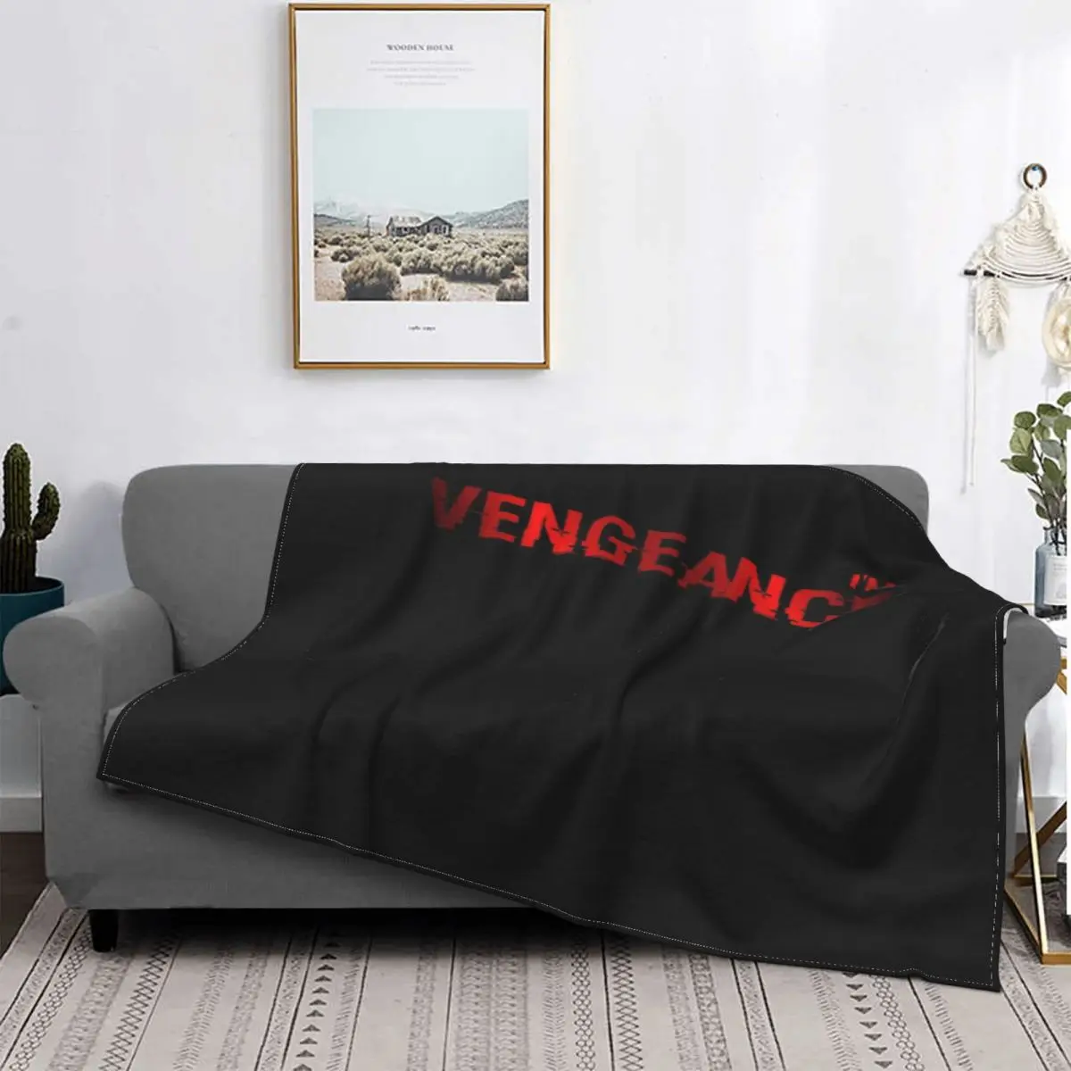 

I'M Vengeance-colcha a cuadros para cama, toalla de playa, manta de verano, ropa de cama y fundas