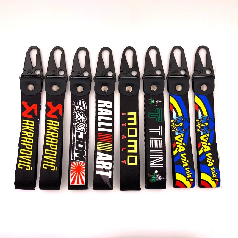 10 шт. кольцо для автомобильного ключа smotorcycle ленточная подвесная Пряжка