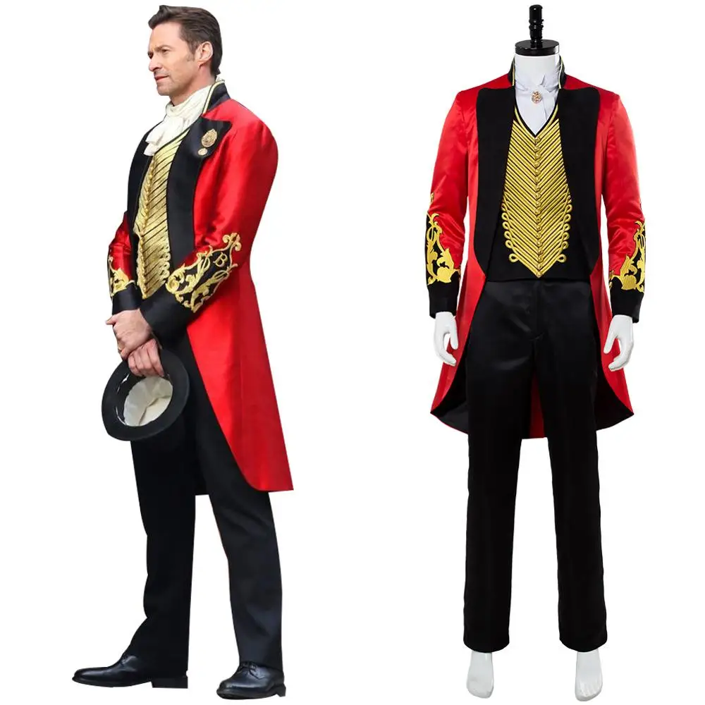 Фильм The Greatest Showman 2 Cosplay P.T. Карнавальный костюм Барнум для взрослых мужчин женщин