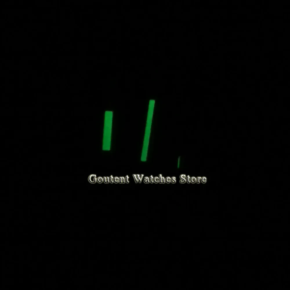 Стрелки часов серебристые зеленые светящиеся подходят для ETA2824 2836 NH35 NH36 серии