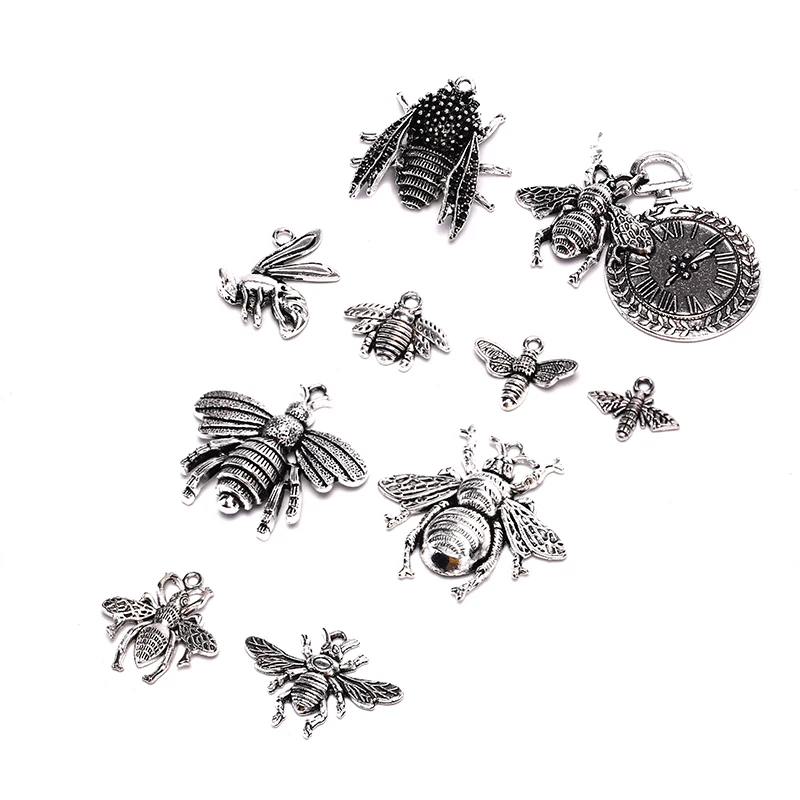 10 шт./компл. подвеска в виде пчелы | Украшения и аксессуары
