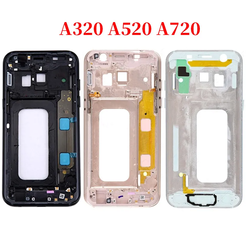 Оригинал для Samsung Galasy A5 A7 2017 A320 A520 A720 A320f A520f A720f задняя крышка батарейного отсека