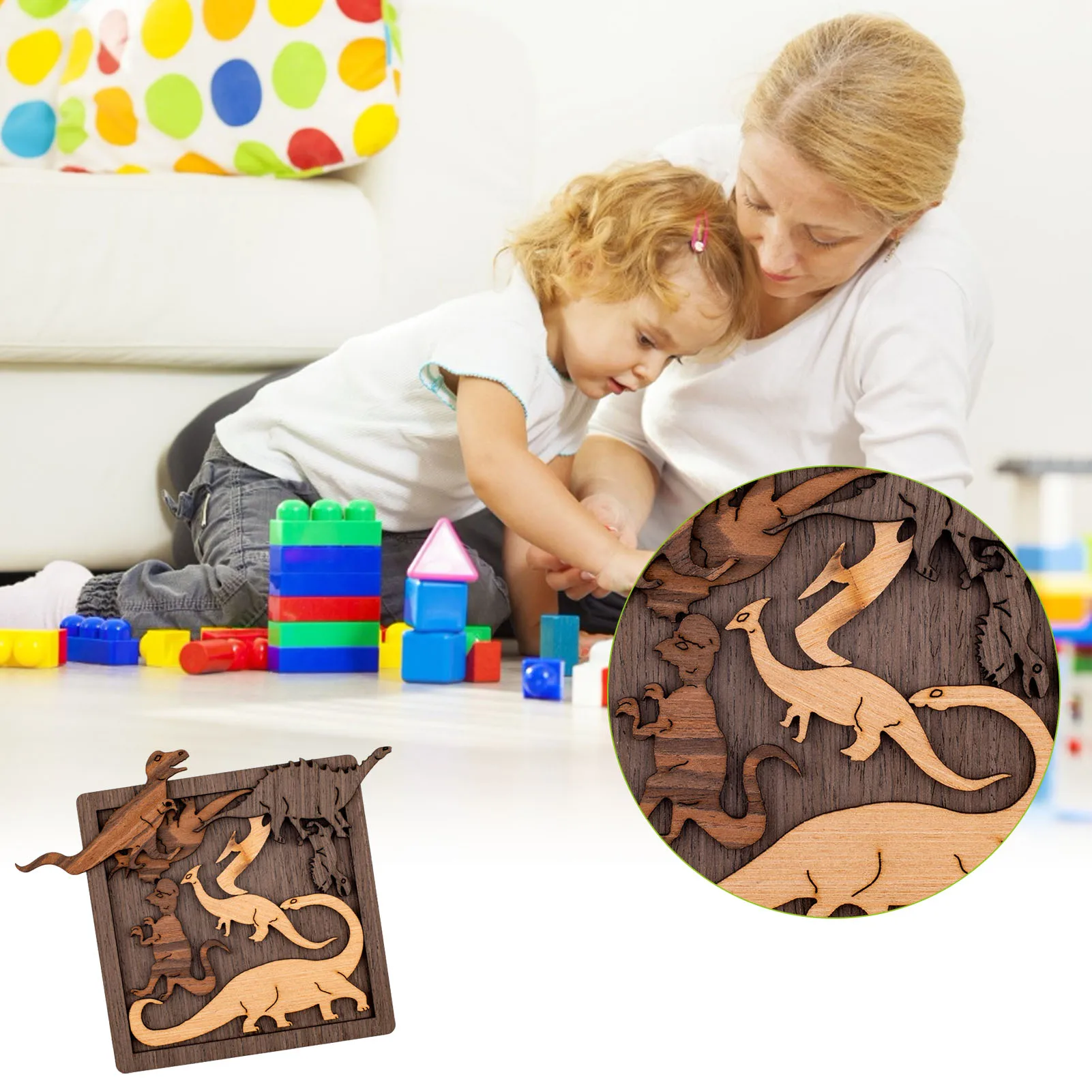 

Mice And Cats Wooden Jigsaw Puzzle Unique Shape Animal Puzzle Assembly Toys For Children Adults Mysterious Animal Style Toys