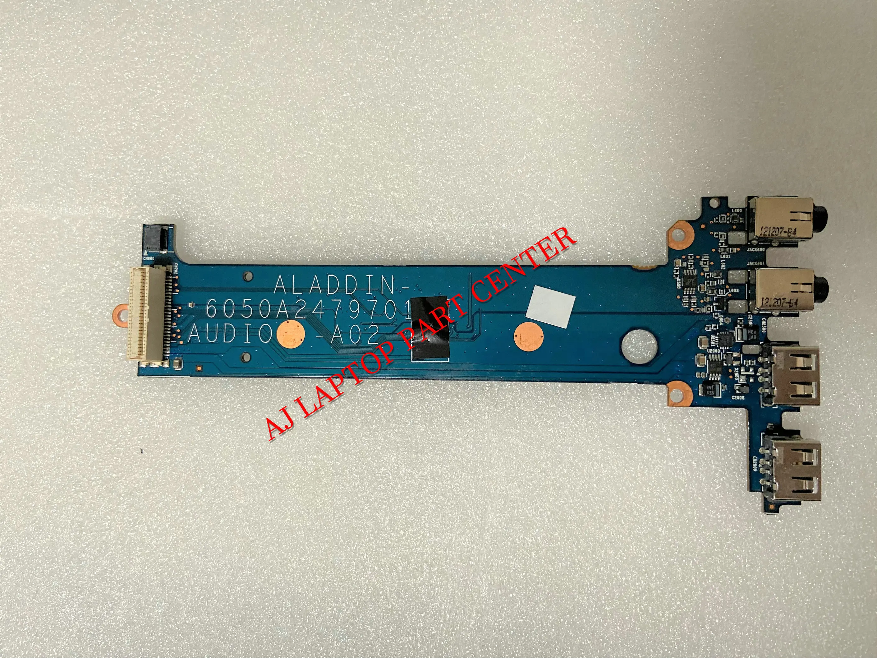 

Original for HP EliteBook 8770w USB Audio Jack Board 6050A2479701 689284-001