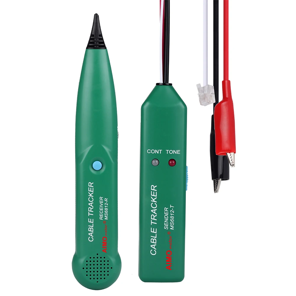 

MS6812 Cable Tracker Tester Professional Line LAN detector Network Telephone Wire Tracer Breakpoint location for Wireman