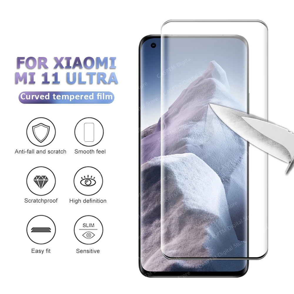 Защитное стекло для Xiaomi mi 11 ultra 1-3 шт. закаленное 6 81 дюйма | Мобильные телефоны и