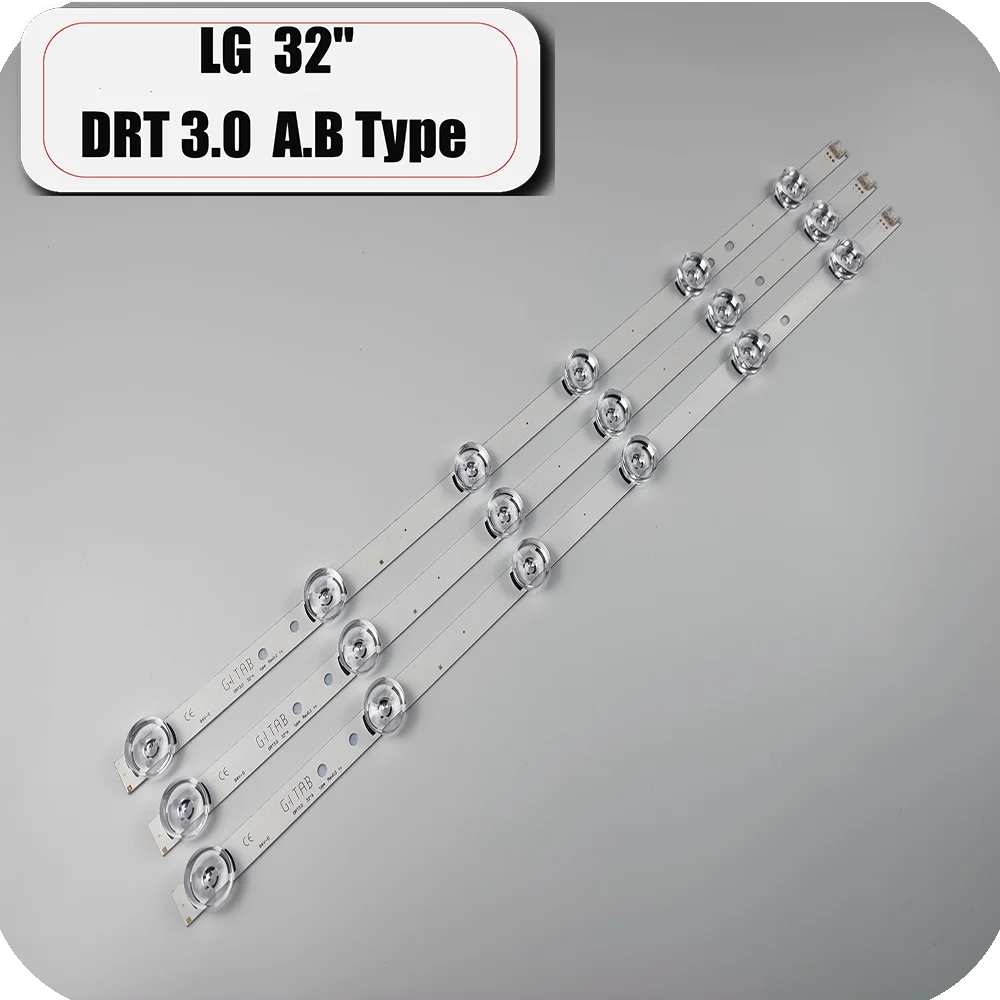 

Светодиодная подсветка для телевизоров LG 32 дюйма innotek drt 3,0 32 LG IT drt3.0 WOOREE A/B UOT 32MB27VQ 32LB5610 32LB55 2B lg 32lf560 32LF5610, 3 шсветодиодный