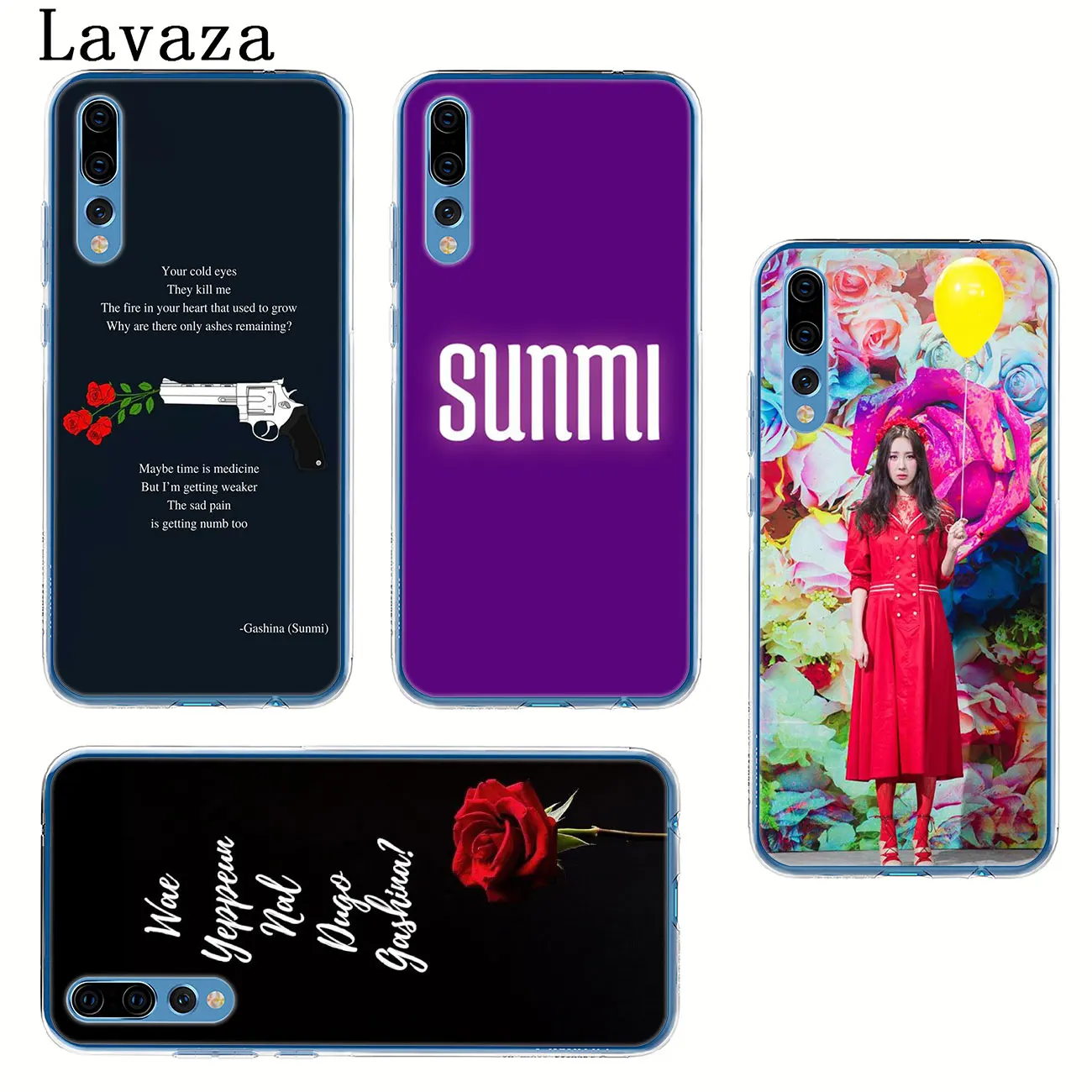 Чехол для телефона Lavaza Lee Sun Mi Sunmi kpop Huawei P30 P20 Pro P9 P10 Plus P8 Lite Mini 2016 2017 P smart Z 2019|Бамперы|