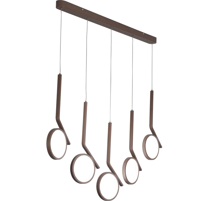 Современный светодиодный подвесной светильник s винтажный промышленный для