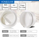 Пластиковый круглый блокиратор тяги, запорный клапан (100  200 мм), 4  8 дюймов