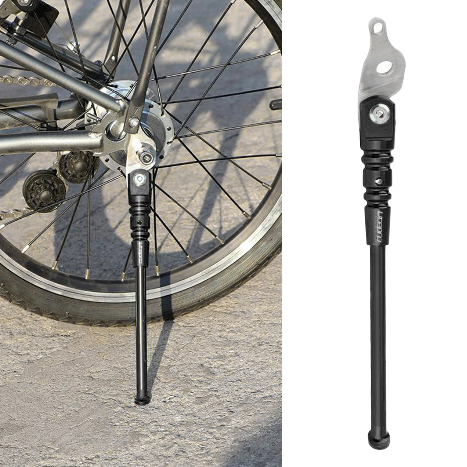 

Folding Bike Kickstand Anti-rust Parking Stand Prop Single Leg Fits