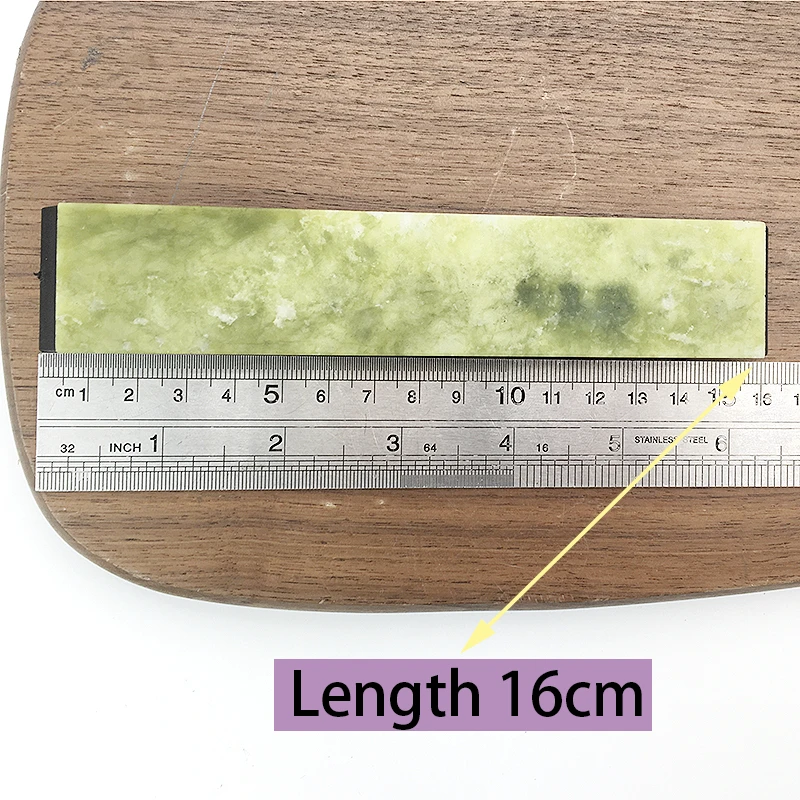 

Natural green agate whetstone for fine grinding and polishing planer whetstone professional honing tool Polishing whetstone set.