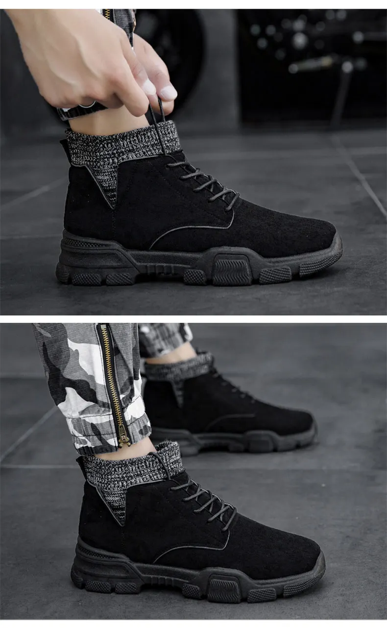 Мужская обувь высокого качества; дышащая обувь; zapatos hombre; цвет коричневый; ; мужские ботинки больших размеров; Водонепроницаемая осенне-зимняя Уличная обувь