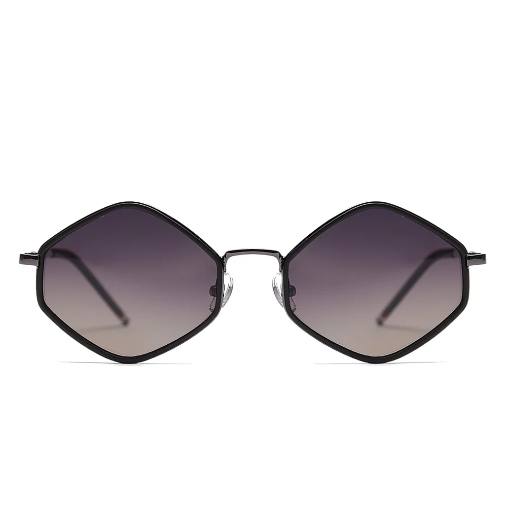 

2021 Hexagon Polarized Men's Women's Sunglasses Vintage Punk Brand Sun Glasses UV400