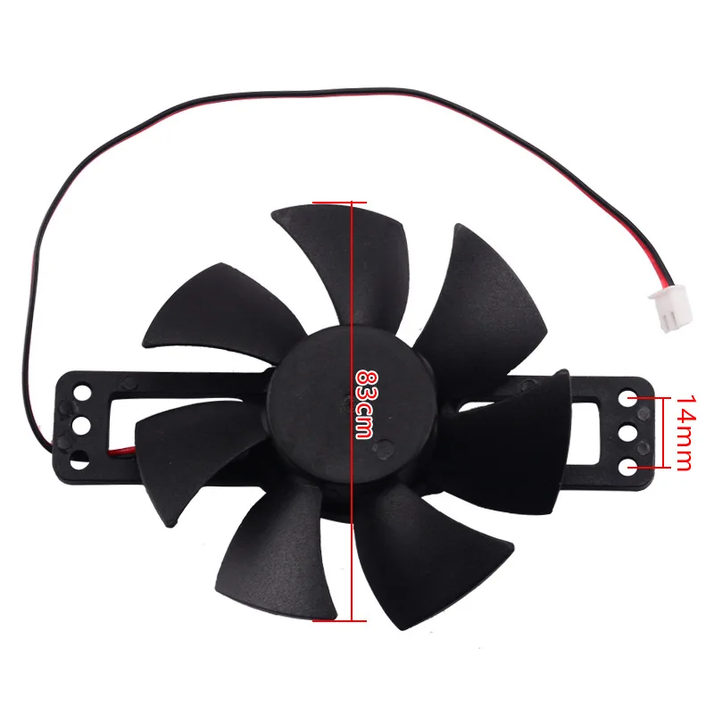 Универсальный вентилятор для электромагнитной печи 18 В постоянного тока 83 мм