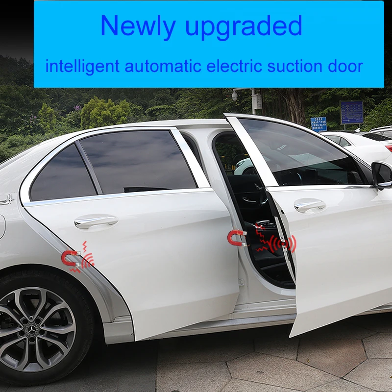 Smart Auto Electric Suction Door Lock For Mercedes Benz GLC X253 E/A/GLE /C Class Soft Close Super Silence Car Vehicle | Автомобили и