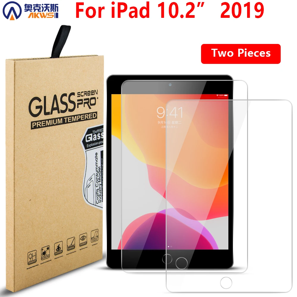 Для Ipad 10 2 2019 2020 защита для экрана Apple 7 8-го поколения Закаленное стекло