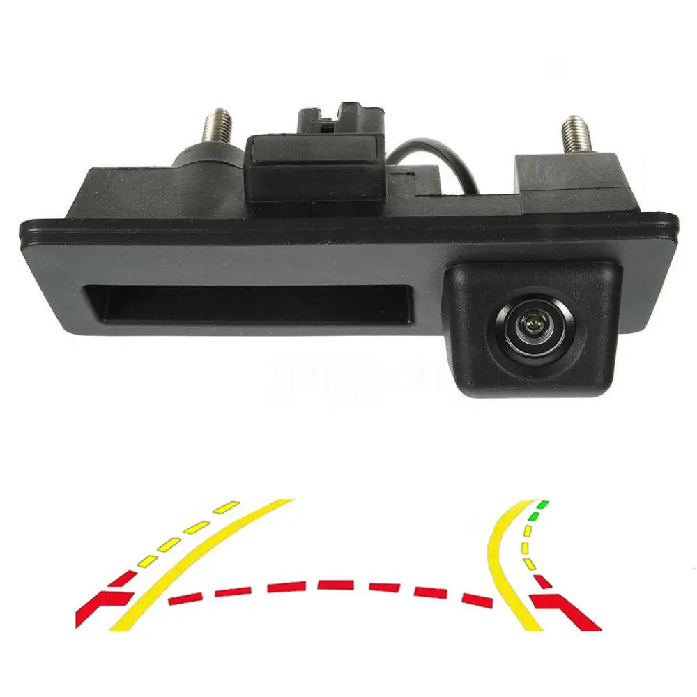 CCD HD автомобильная ручка багажника камера заднего вида для Audi A4 A5 S5 Q3 Q5 VW Golf Passat Tiguan