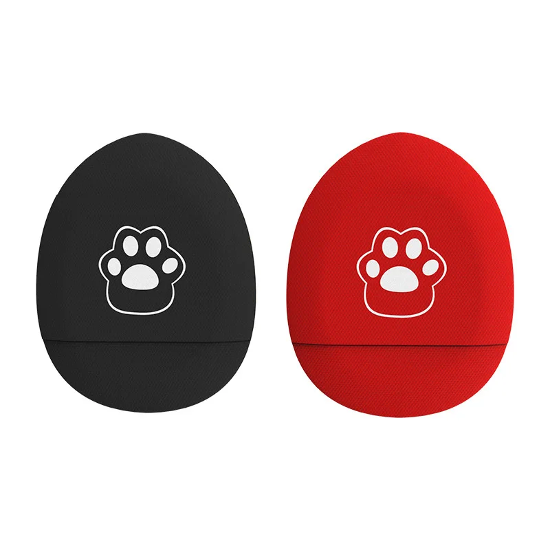 

4 pieces of mini air cushion puff with box finger mini wet and dry sponge water drop Shape puff