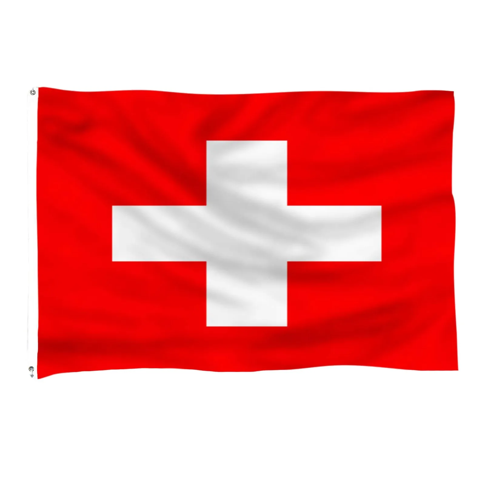 

150 X 90cm Switzerland Flag European Flag Garden Bar Restaurant And Family Party Decoration Super Poly Football Flag Outdoor