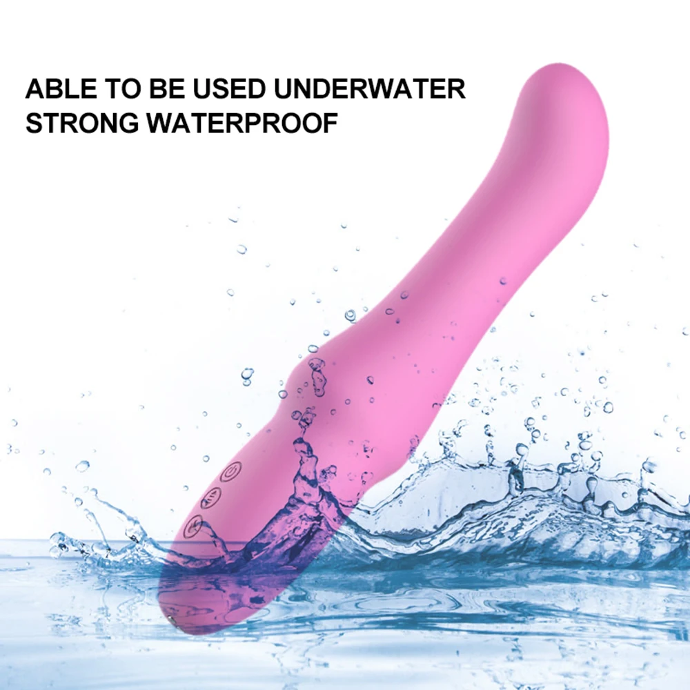 10 режимов настоящий фаллоимитатор вибратор для женщин мягкая волшебная палочка